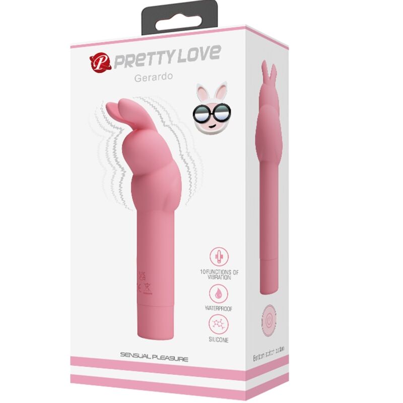 PRETTY LOVE - VIBRATORE CONIGLIETTO ROSA