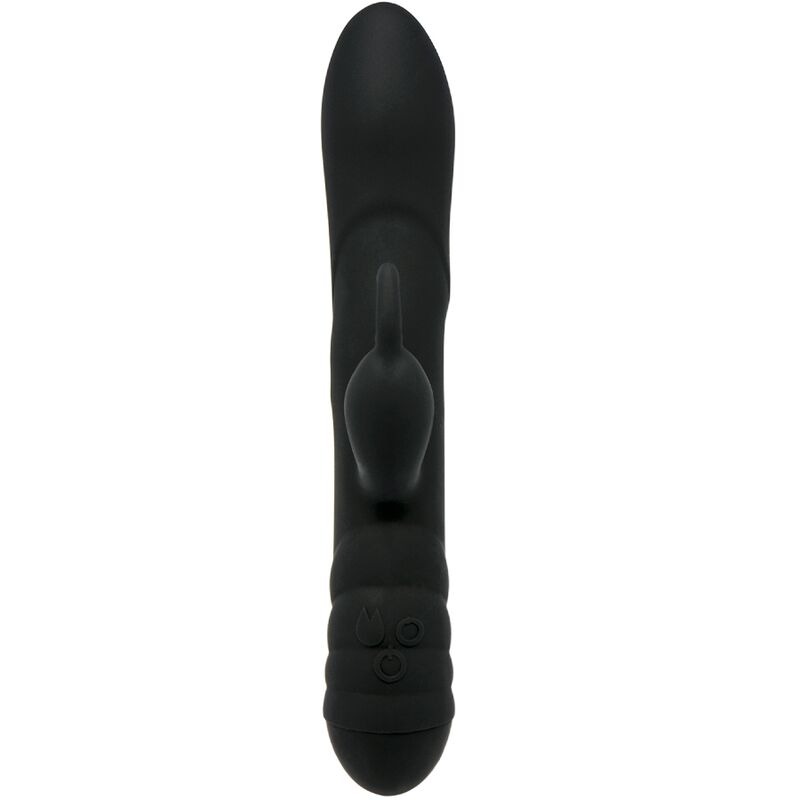 ADRIEN LASTIC - VIBRATORE TWISTER E MASSAGGIATORE ROTATORE CONIGLIO NERO