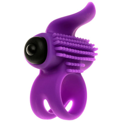 ADRIEN LASTIC - ANELLO VIBRATORE BULLET LASTIC VIOLA