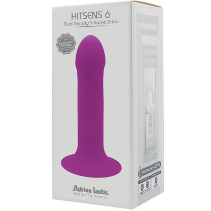 ADRIEN LASTIC - HITSENS 6 DILDO IN SILICONE VIOLA