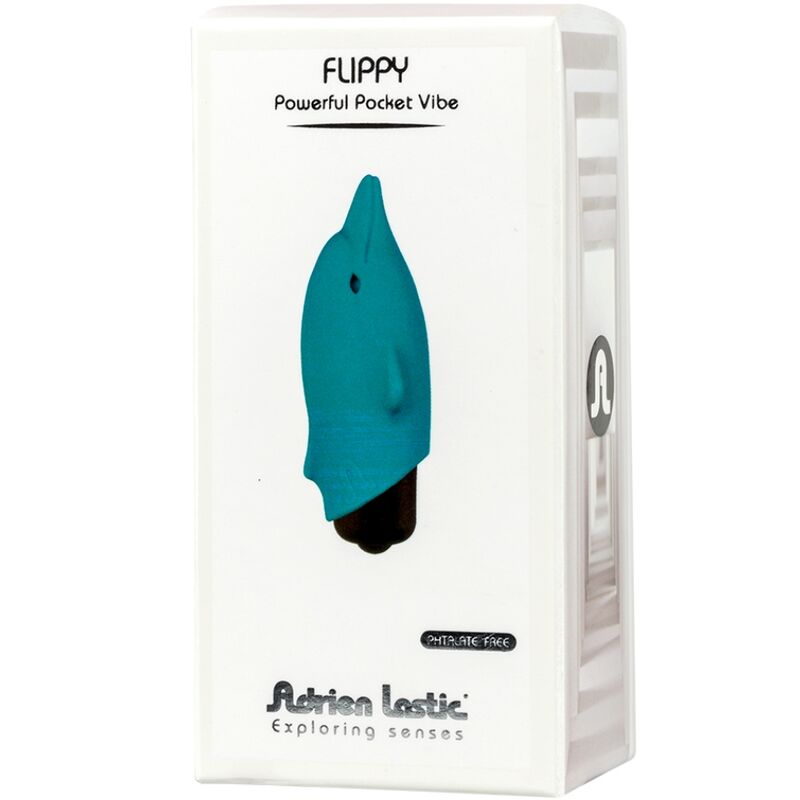 ADRIEN LASTIC - VIBRATORE TASCABILE FLIPPY DELFIN