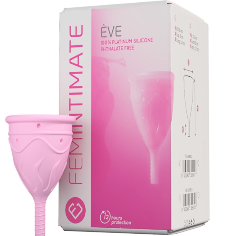 FEMINTIMATE - EVE COPPE MESTRUALI IN SILICONE - TAGLIA L