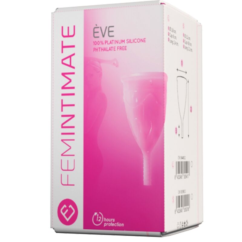 FEMINTIMATE - EVE COPPE MESTRUALI IN SILICONE - TAGLIA L