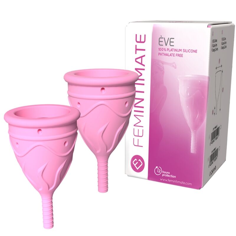 FEMINTIMATE - EVE COPPE MESTRUALI IN SILICONE TAGLIA L