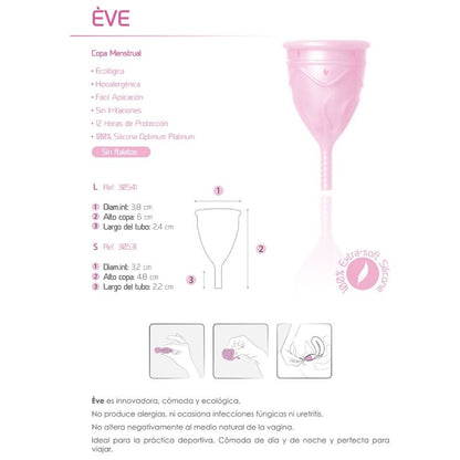 FEMINTIMATE - EVE COPPE MESTRUALI IN SILICONE - TAGLIA L