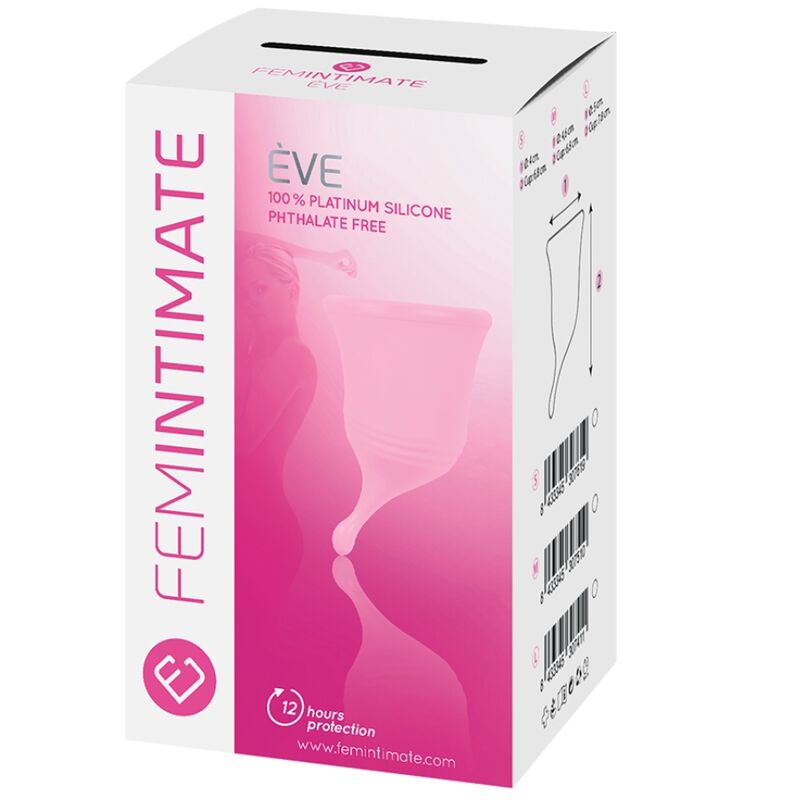 FEMINTIMATE - EVE NUOVA COPPE MESTRUALI IN SILICONE TAGLIA M