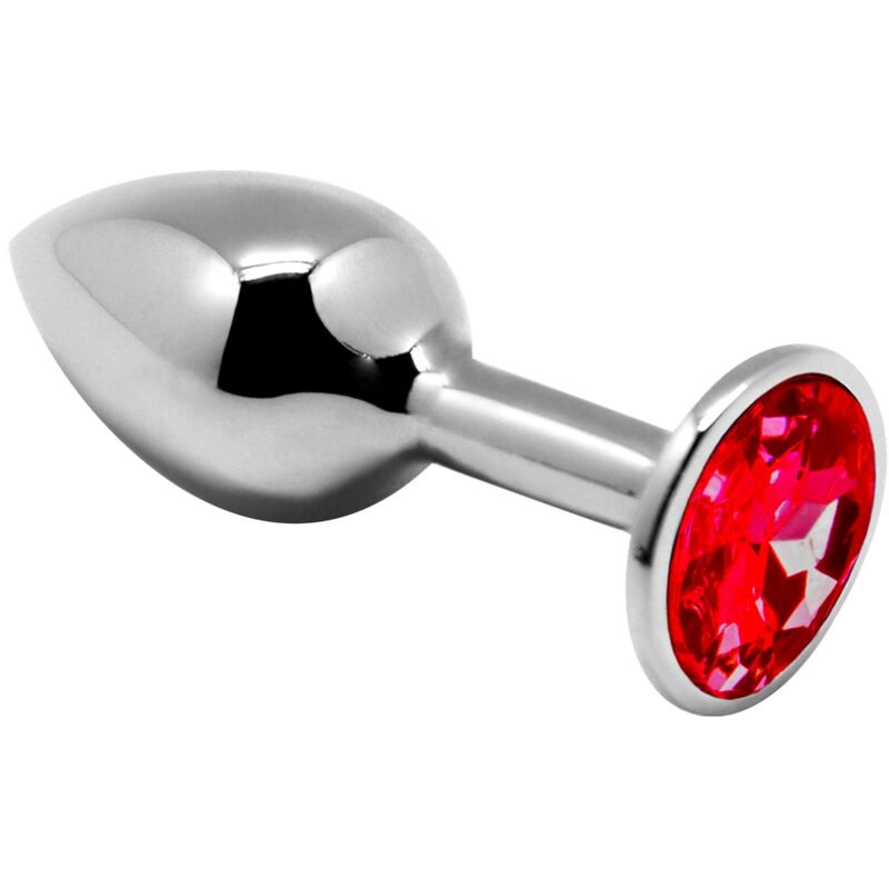 ALIVE - PIACERE ANALE MINI PLUG METAL ROSSO TAGLIA L