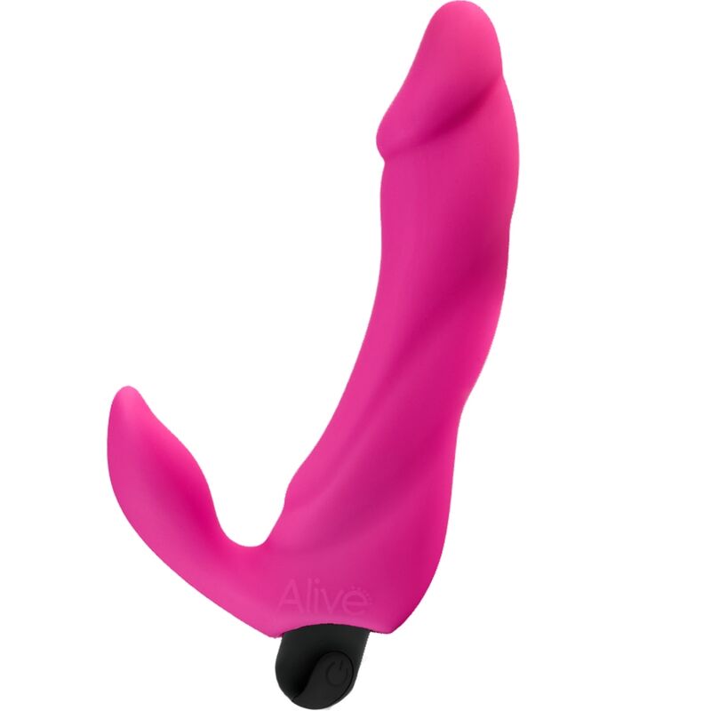 ALIVE - DILDO VIBRATORE BIFUN PRO ROSA 14,9 CM