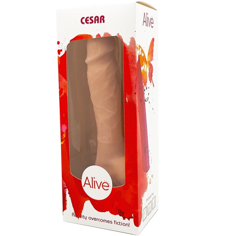 ALIVE - PENE REALISTICO CESAR 17,5 CM