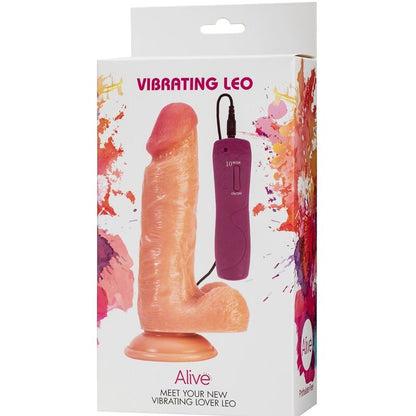 ALIVE - VIBRATORE PENE REALISTICO LEO 17 CM