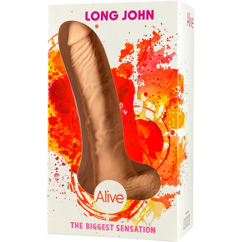 ALIVE - PENE REALISTICO LONG JOHN 21,8 CM