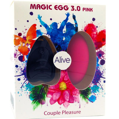 ALIVE - MAGIC EGG 3.0 TELECOMANDO UOVO VIBRANTE ROSA