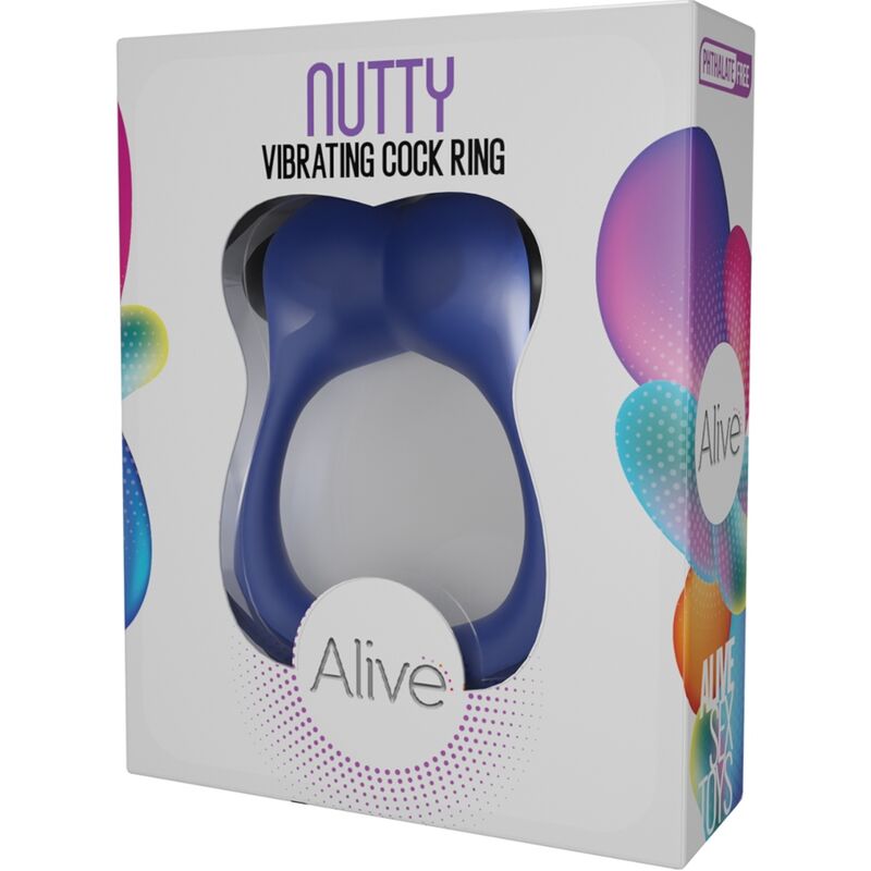 ALIVE - ANELLO VIBRANTE NUTTY BLU