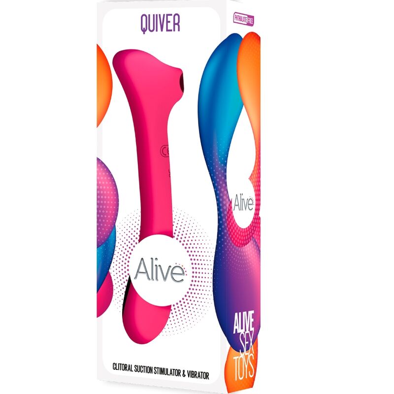 ALIVE - QUIVER SUCKER E VIBRATORE FUCSIA