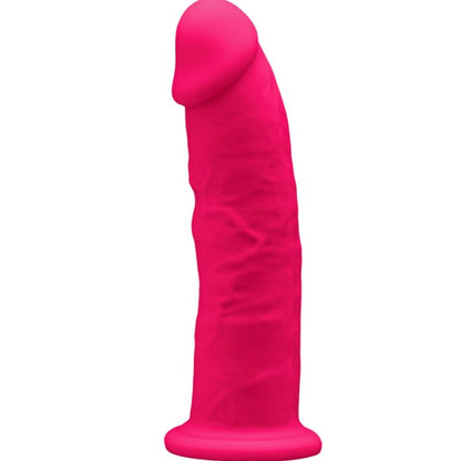 SILEXD - MODELLO 2 PENE REALISTICO PREMIUM SILEXPAN SILICONE FUCSIA 15 CM