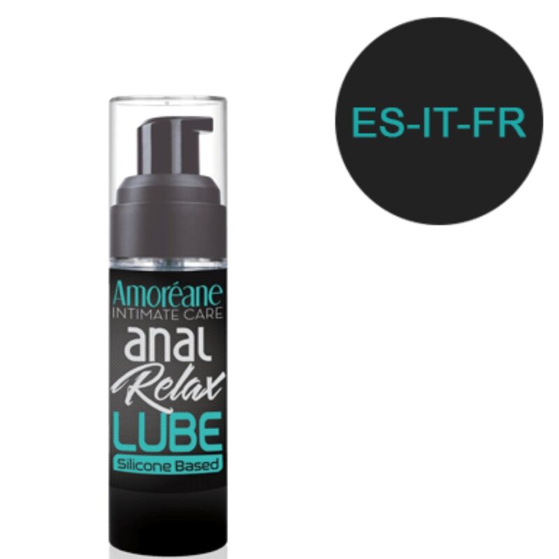 AMOREANE - LUBRIFICANTE ANALE A BASE SILICONE 30 ML ES/IT/FR