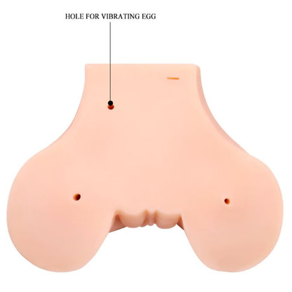 CRAZY BULL - VAGINA E ANO CON RETE REALISTICA CON VIBRAZIONE