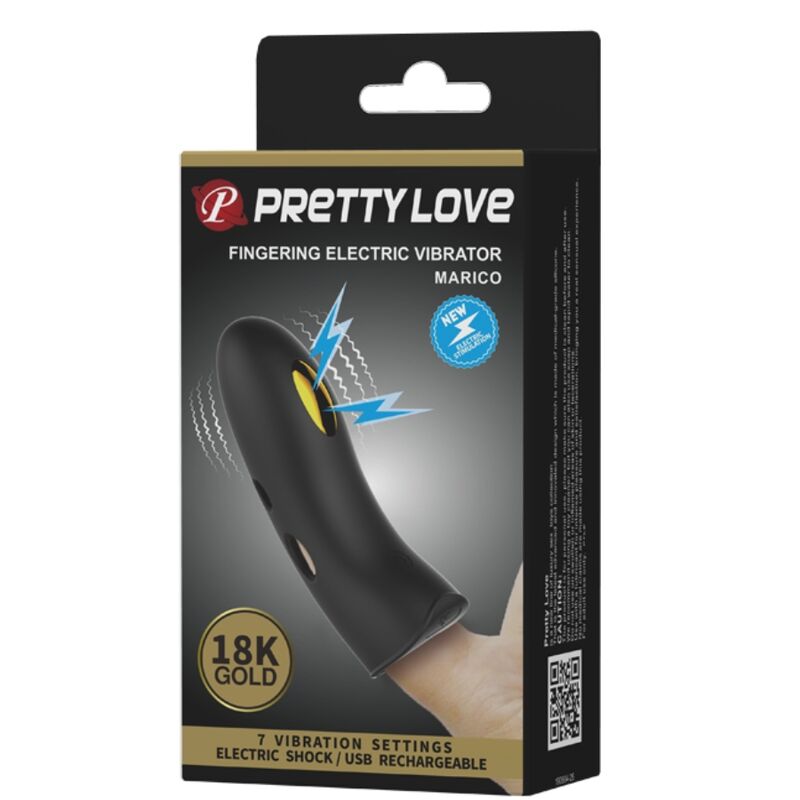 PRETTY LOVE - COPRIDITA PER ELETTROSTIMOLATORE MARICO NERO