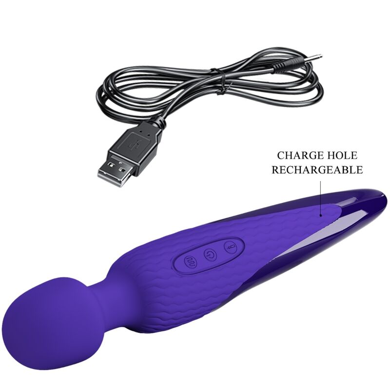 PRETTY LOVE - VIBRATORE ANTONY YOUTH WAND VIOLETTO EFFETTO CALORE