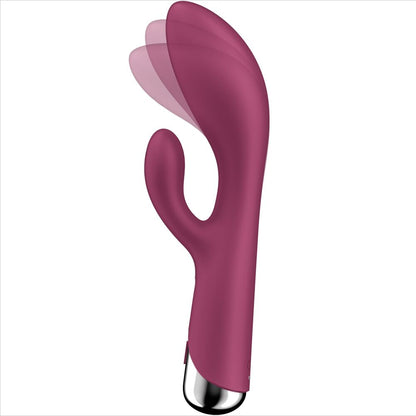 SATISFYER - SPINNING RABBIT 1 CLITORIDE E STIMOLAZIONE DEL PUNTO G ROSSO