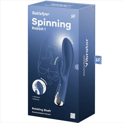 SATISFYER - SPINNING RABBIT 1 CLITORIDE E STIMOLAZIONE DEL PUNTO G ROSSO