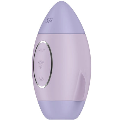 SATISFYER - MISSION CONTROL LILLA PICCOLO VIBRATORE A DOPPIO IMPULSO