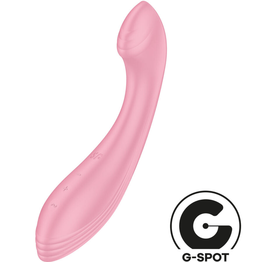 SATISFYER - G-FORCE STIMOLATORE VIBRATORE G-SPOT ROSA