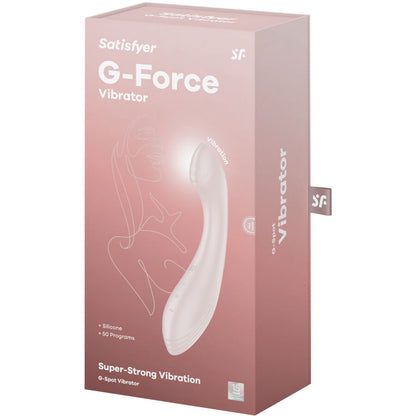 SATISFYER - G-FORCE STIMOLATORE VIBRATORE G-SPOT ROSA