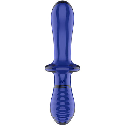 SATISFYER - DILDO DOPPIO CRISTALLO TRASPARENTE