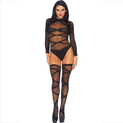 LEG AVENUE - SET 2 PEZZI CORPO E COSCIA