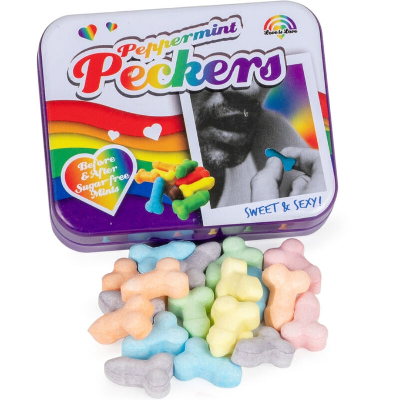 SPENCER & FLEETWOOD - CARAMELLE ARCOBALENO E MENTA PECKERS