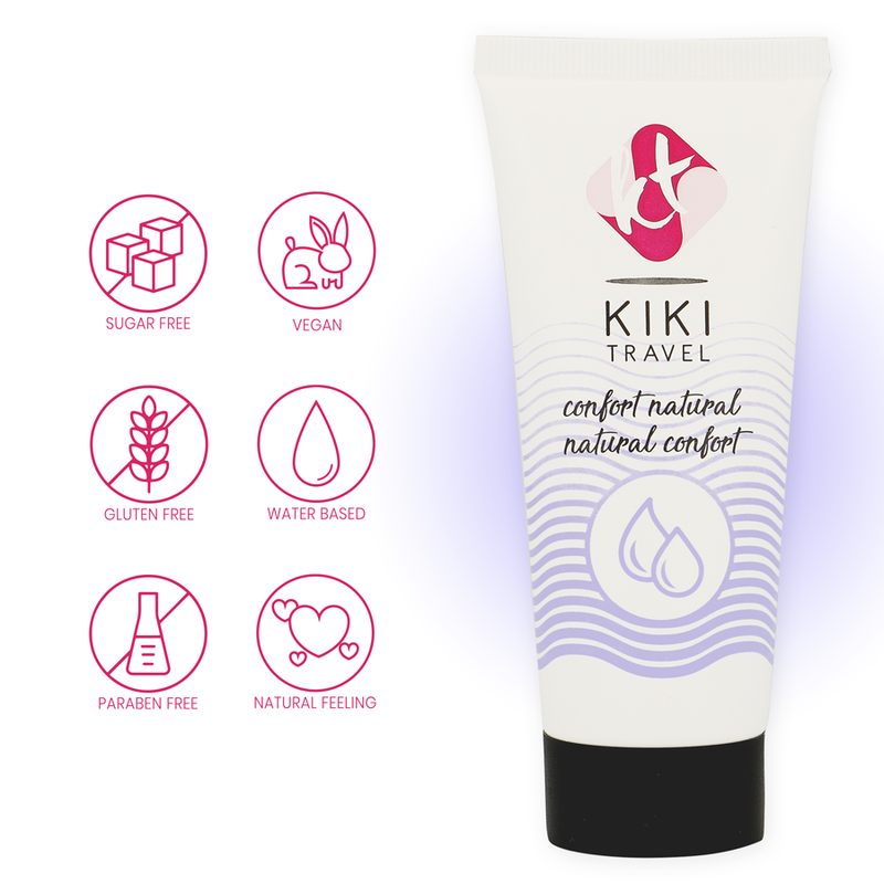 KIKÍ TRAVEL - CONFORT LUBRIFICANTE NATURALE 50 ML