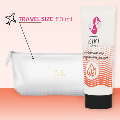 KIKÍ TRAVEL - CANNABIS LUBRIFICANTE EFFETTO CALDO 50 ML