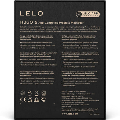 LELO - MASSAGGIATORE PROSTATICO HUGO 2 VERDE