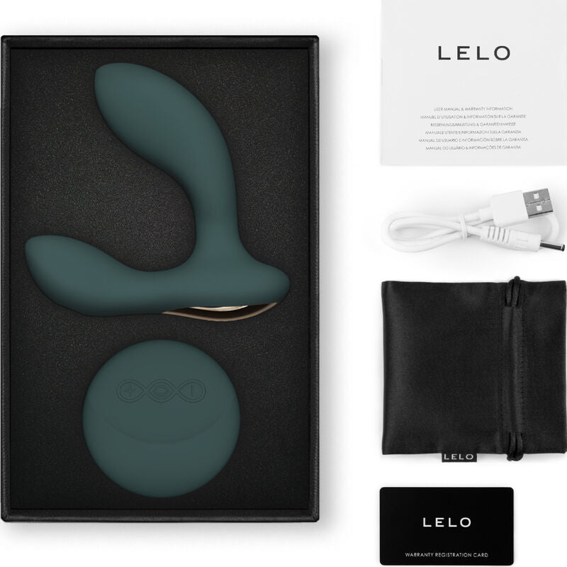 LELO - MASSAGGIATORE PROSTATICO CON TELECOMANDO HUGO 2 VERDE