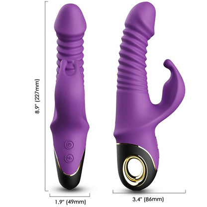 ARMONY - VIBRATORE ZING DILDO CONIGLIO VIOLA