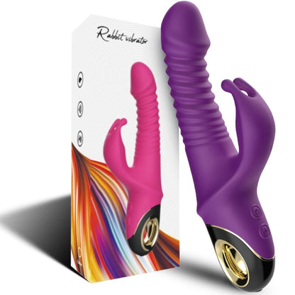 ARMONY - VIBRATORE ZING DILDO CONIGLIO VIOLA