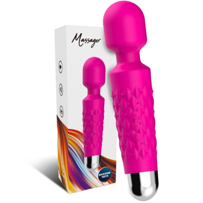 ARMONY - MASSAGGIATORE E VIBRATORE POSTINO TESTA SUPER FLESSIBILE FUCSIA