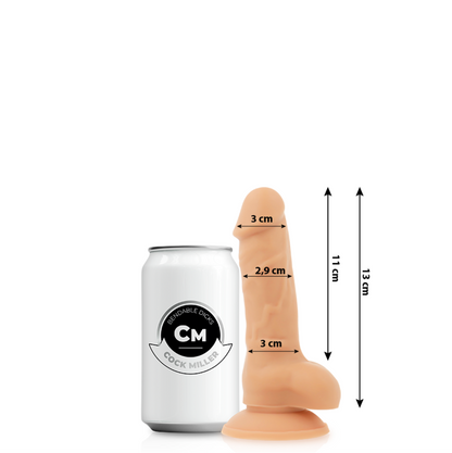 COCK MILLER - COCKSIL IN SILICONE DENSIT ARTICOLABILE 13 CM