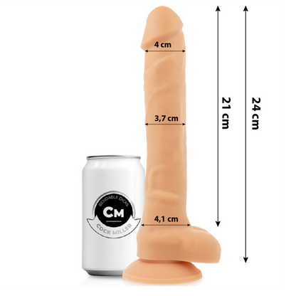 COCK MILLER - COCKSIL ARTICOLABILE DENSIT IN SILICONE 24 CM