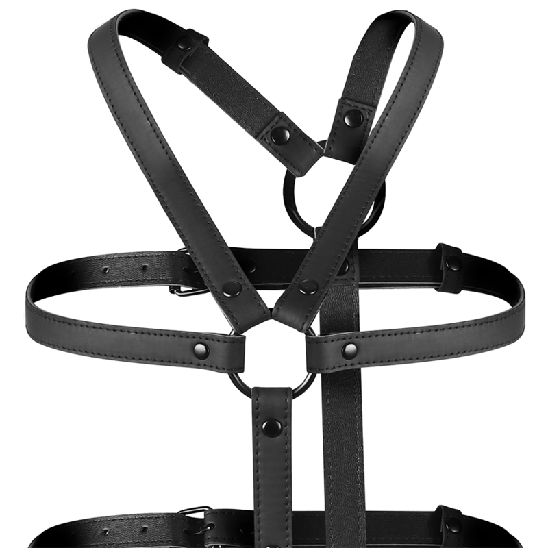 FETISH SUBMISSIVE BONDAGE - IMBRACATURA REGOLABILE TORSO E BRACCIA