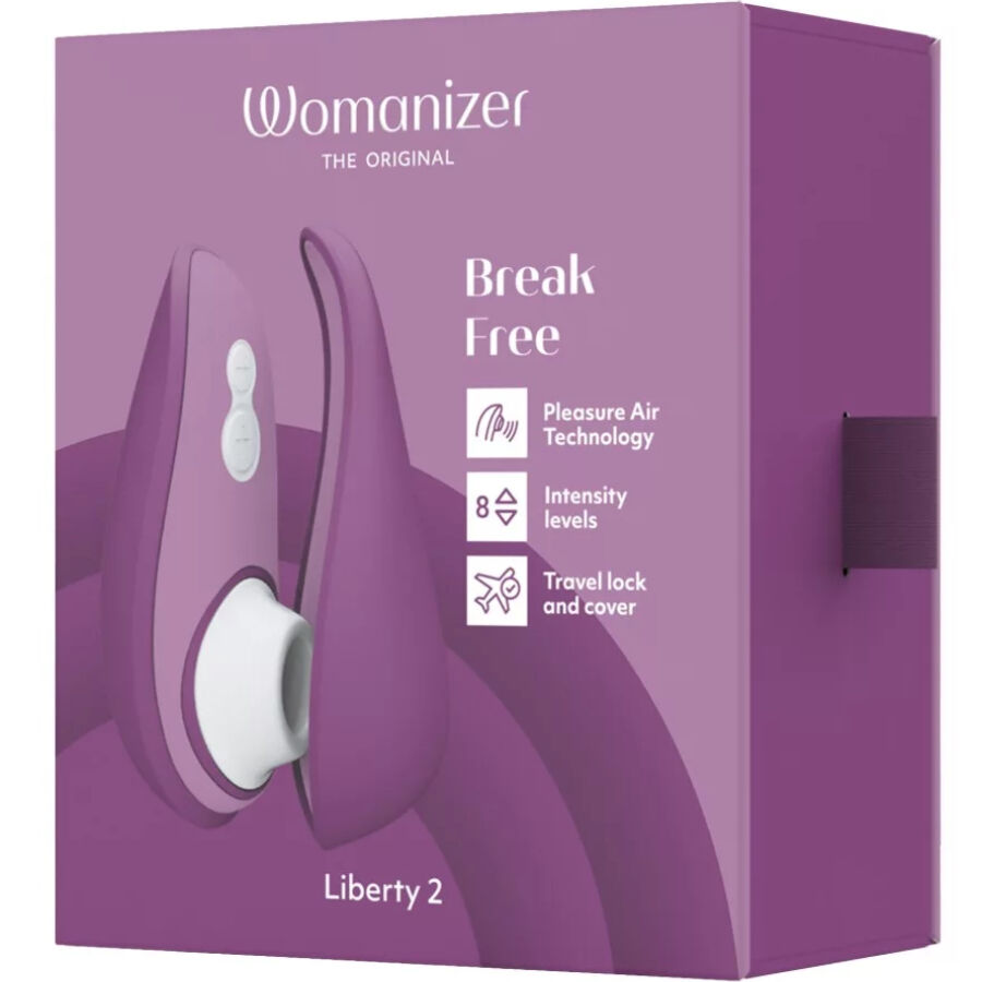 WOMANIZER - LIBERTY 2 STIMOLATORE CLITORIDE & VENTOSA VERDE CHIARO