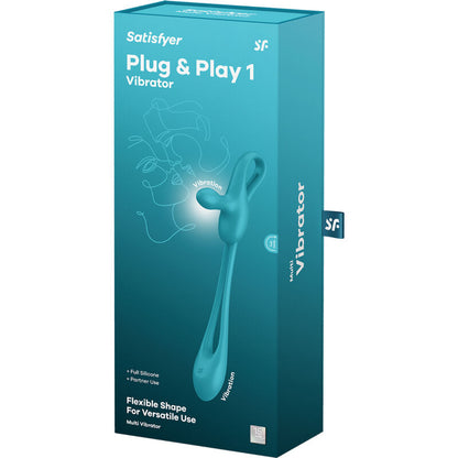 SATISFYER - PLUG & PLAY 1 MULTIVIBRATORE FLESSIBILE