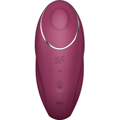 SATISFYER - TAP & CLIMAX 1 VIBRATORE LAY-ON ROSSO