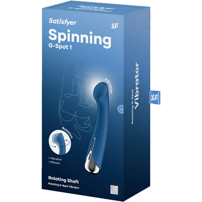 SATISFYER - SPINNING G-SPORT 1 VIBRATORE ROTATORE ROSSO