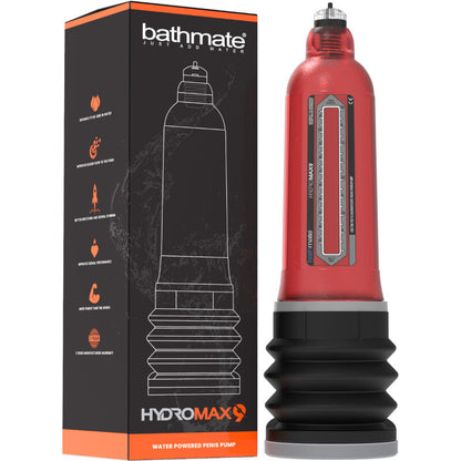 BATHMATE - HYDROMAX 9 POMPA PER LAUMENTO DEL PENE ROSSO