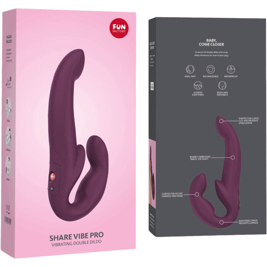 FUN FACTORY - SHARE VIBE PRO DOPPIO VIBRATORE VIOLETTO