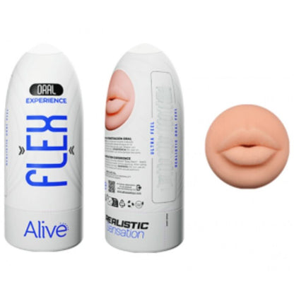 ALIVE - MASTURBADOR MASCHIO FLEX ORALE TAGLIA M