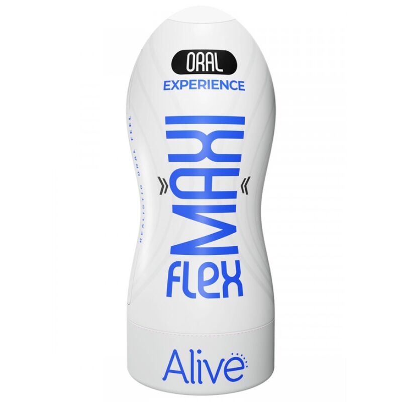 ALIVE - MASTURBADOR MASCHIO MAXI FLEX ORALE TAGLIA L