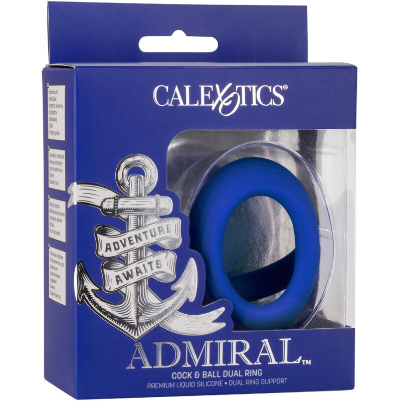 CALEXOTICS - ADMIRAL ANELLO SFERA DOPPIO BLU